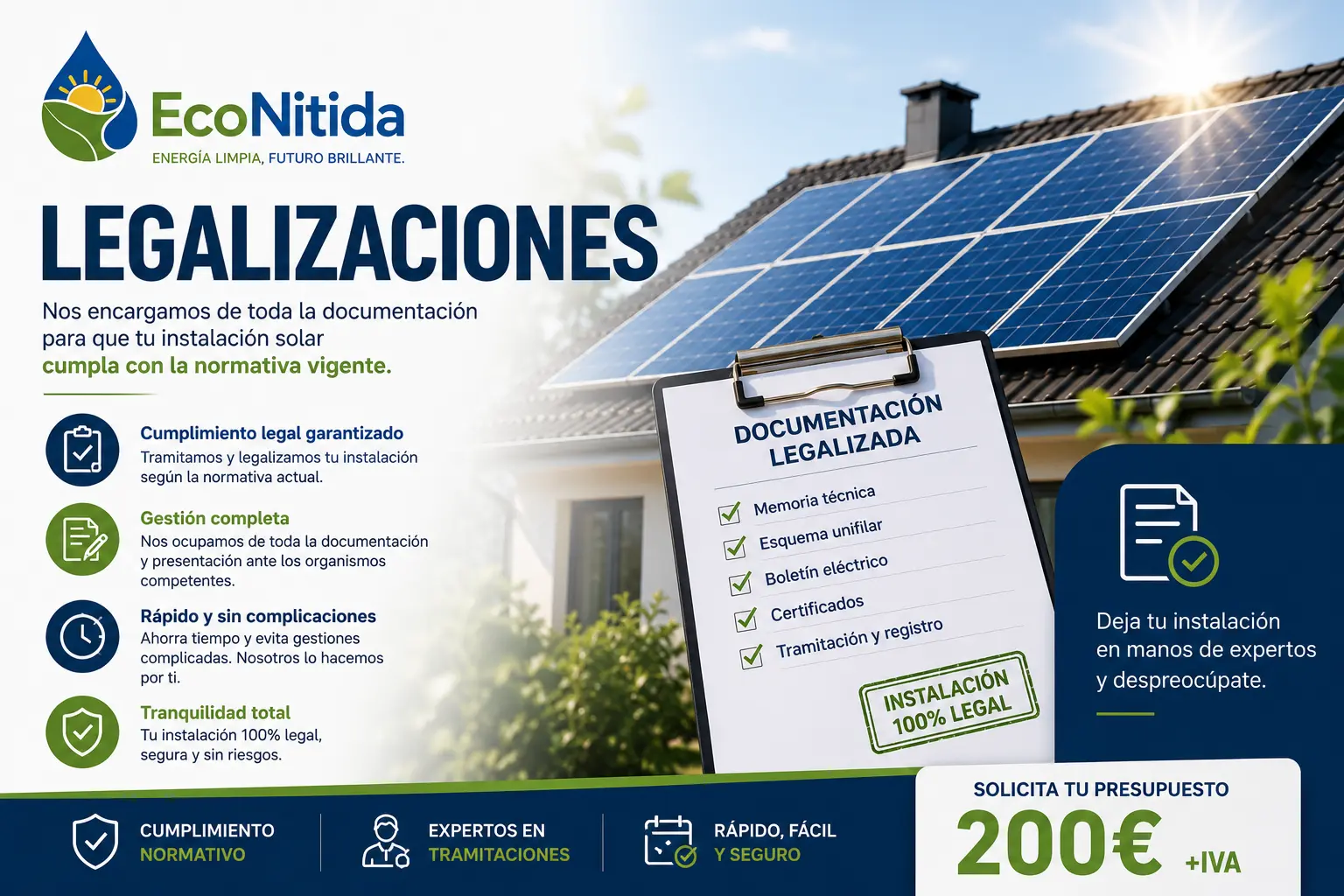 Legalizaciones solares